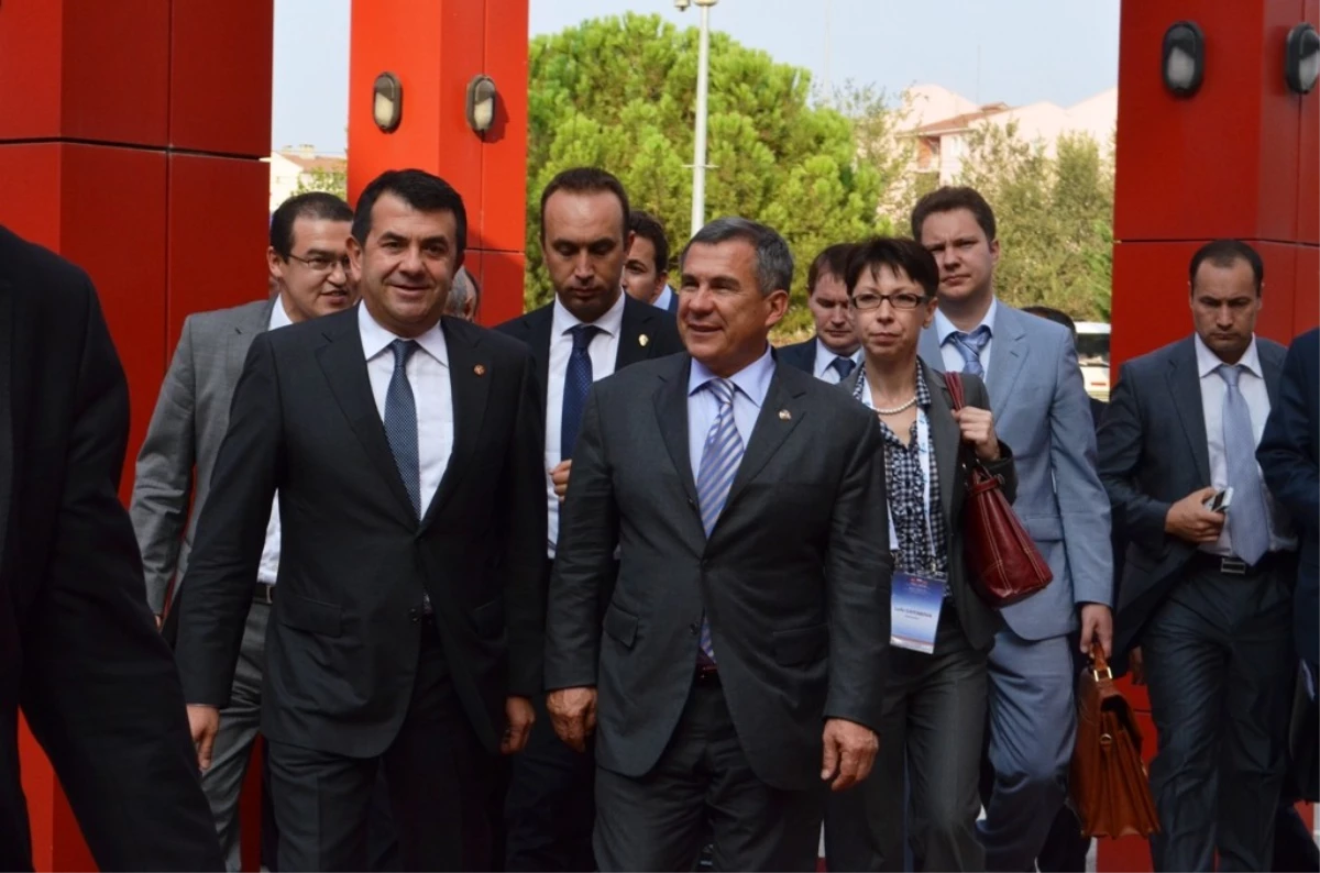 Tataristan Cumhurbaşkanı Minnihanov, Btso Osb\'ye Hayran Kaldı