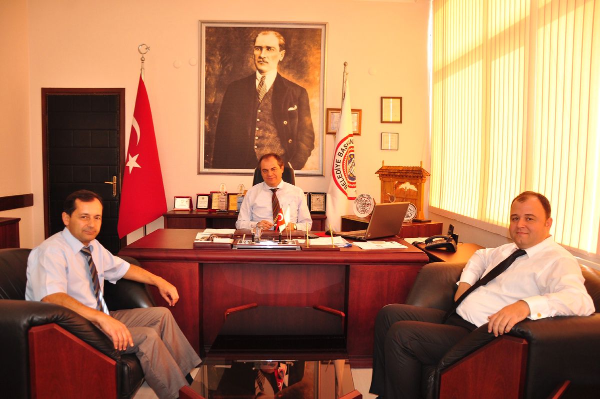 Ticaret Borsası Başkanı Sarılar\'dan Başkan Dalgıç\'a Ziyaret