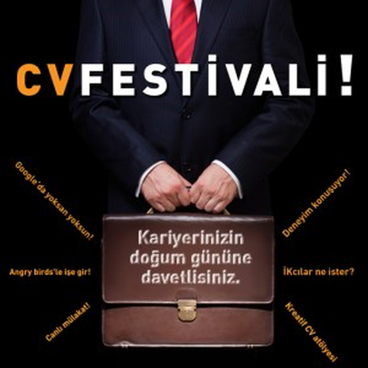 Türkiye\'nin ilk CV Festivali Başlıyor!