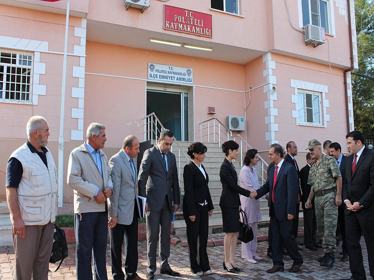 Vali Tapsız, Polateli ve Musabeyli İlçelerini Ziyaret Etti