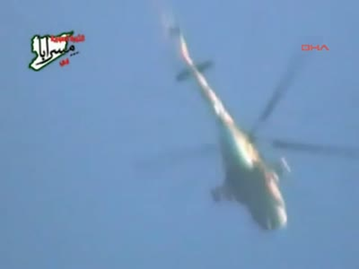 Esed Helikopterini Vurdular