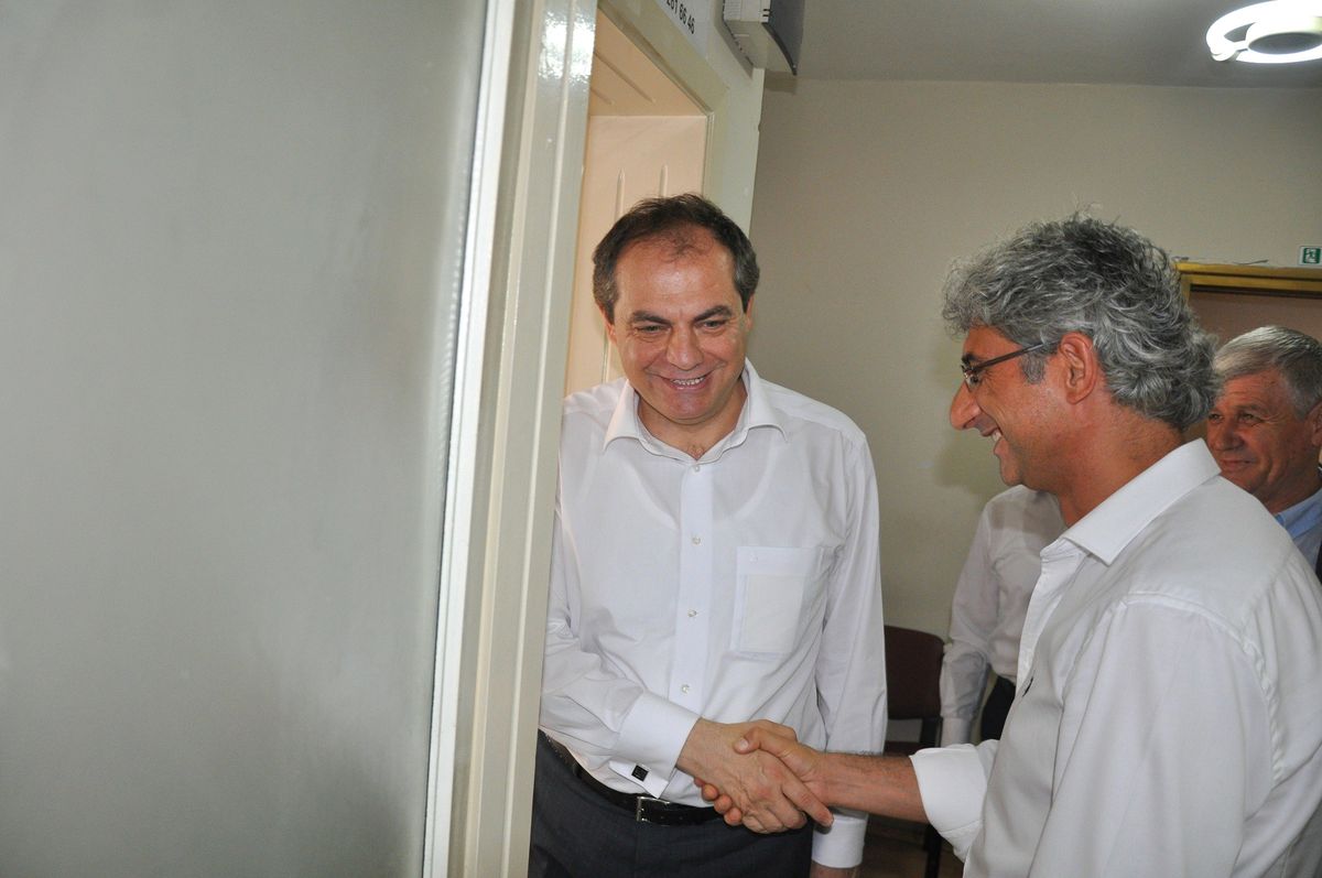 Doktor Başkandan Sağlık Ocağına Ziyaret