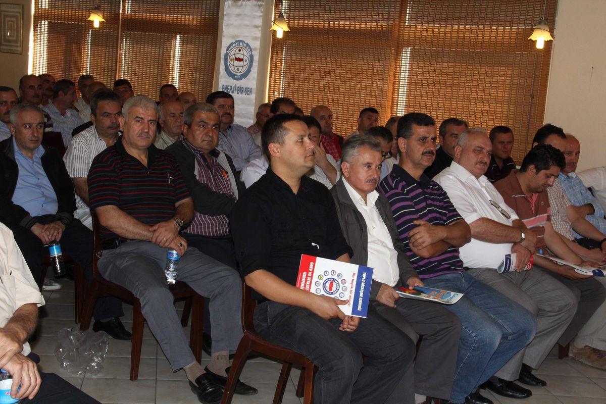 Enerji Bir-Sen Genel Başkanı Tonbul Zonguldak\'ta