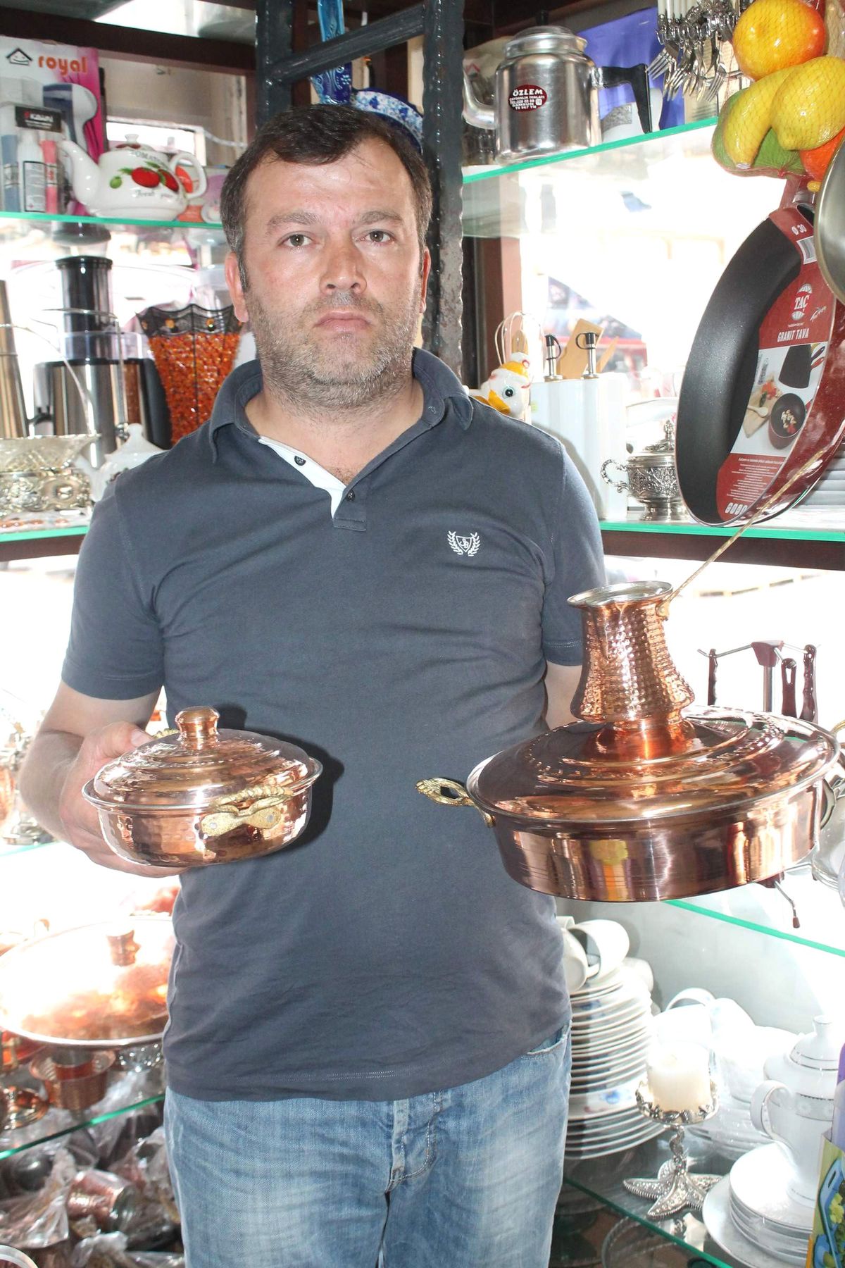 Gelin Çeyizi Bakırlar, Şimdi Aksesuar Olarak Kullanılıyor