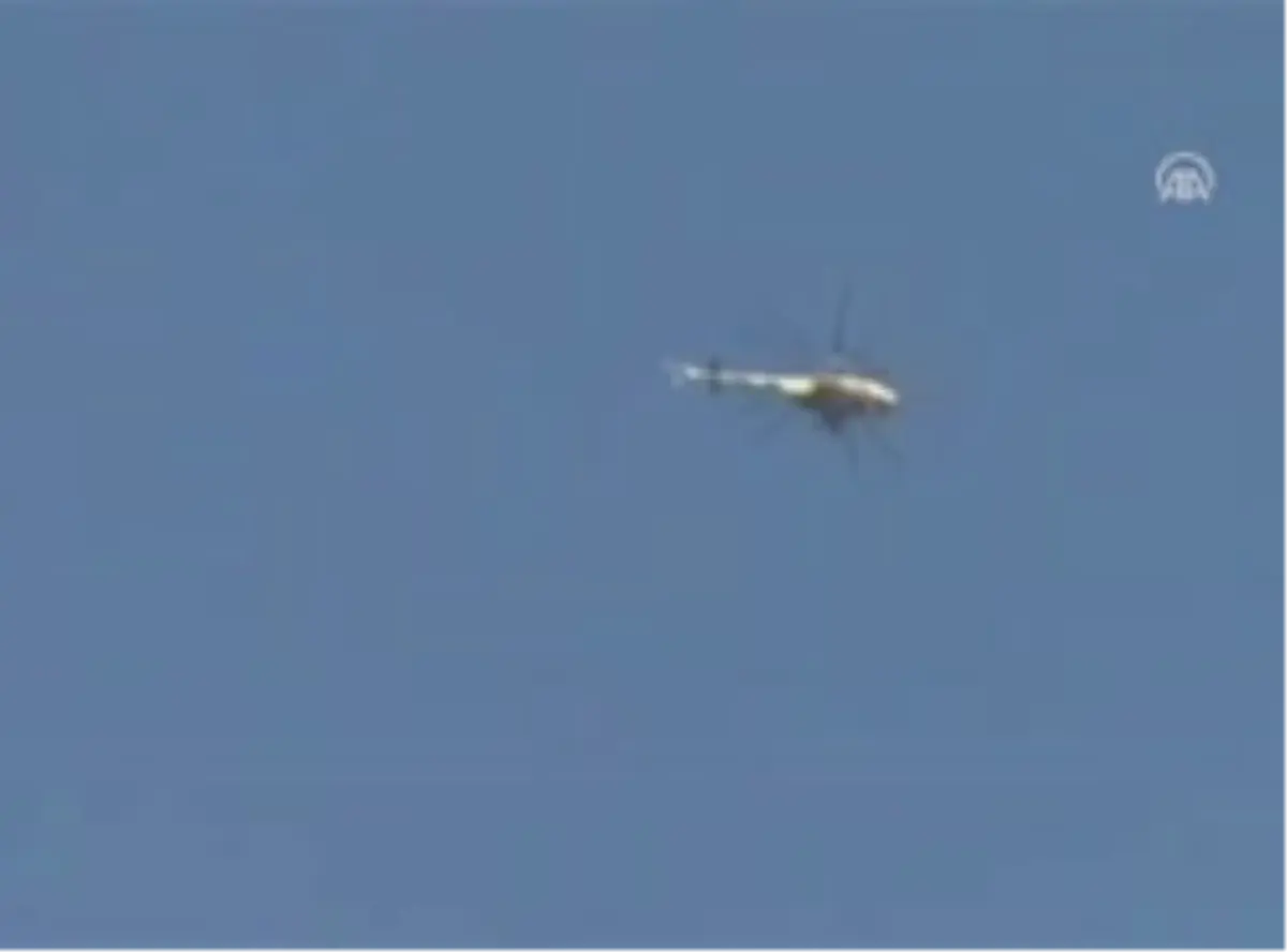 Helikopterin Düşme Anı