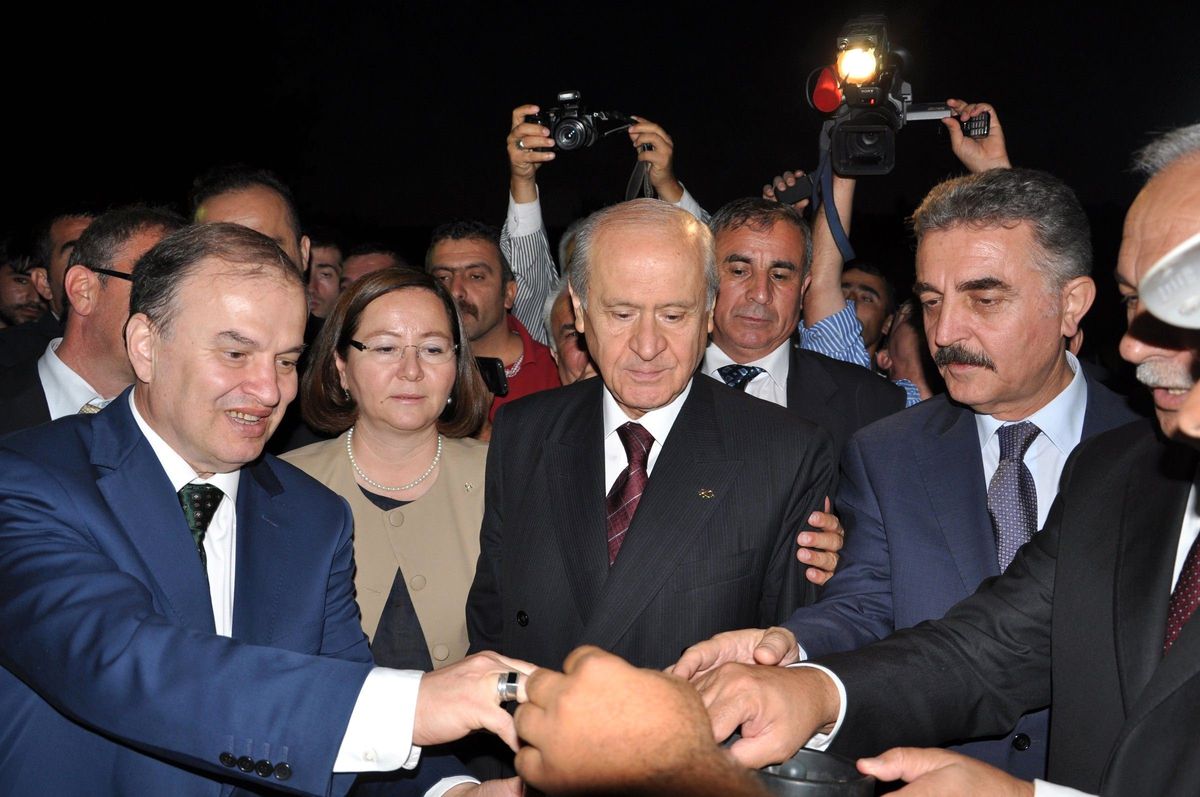 MHP Genel Başkanı Bahçeli.
