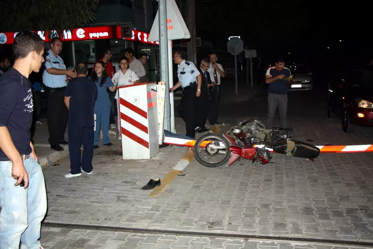 Salihli\'de Tren Kazası: 1 Ölü