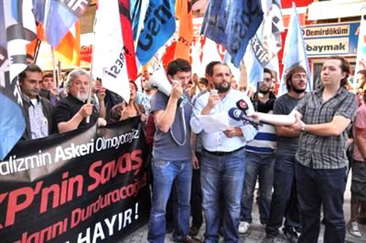 Savaş İstemediklerini Haykırdılar