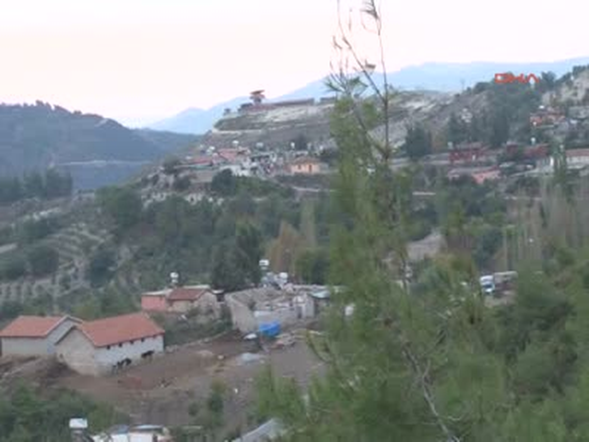 Suriye\'den Hatay\'a Top Mermisi Düştü