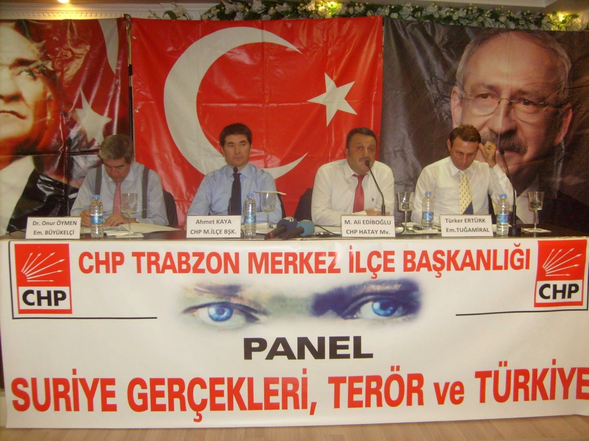 Trabzon\'da "Suriye Gerçekleri, Terör ve Türkiye" Paneli