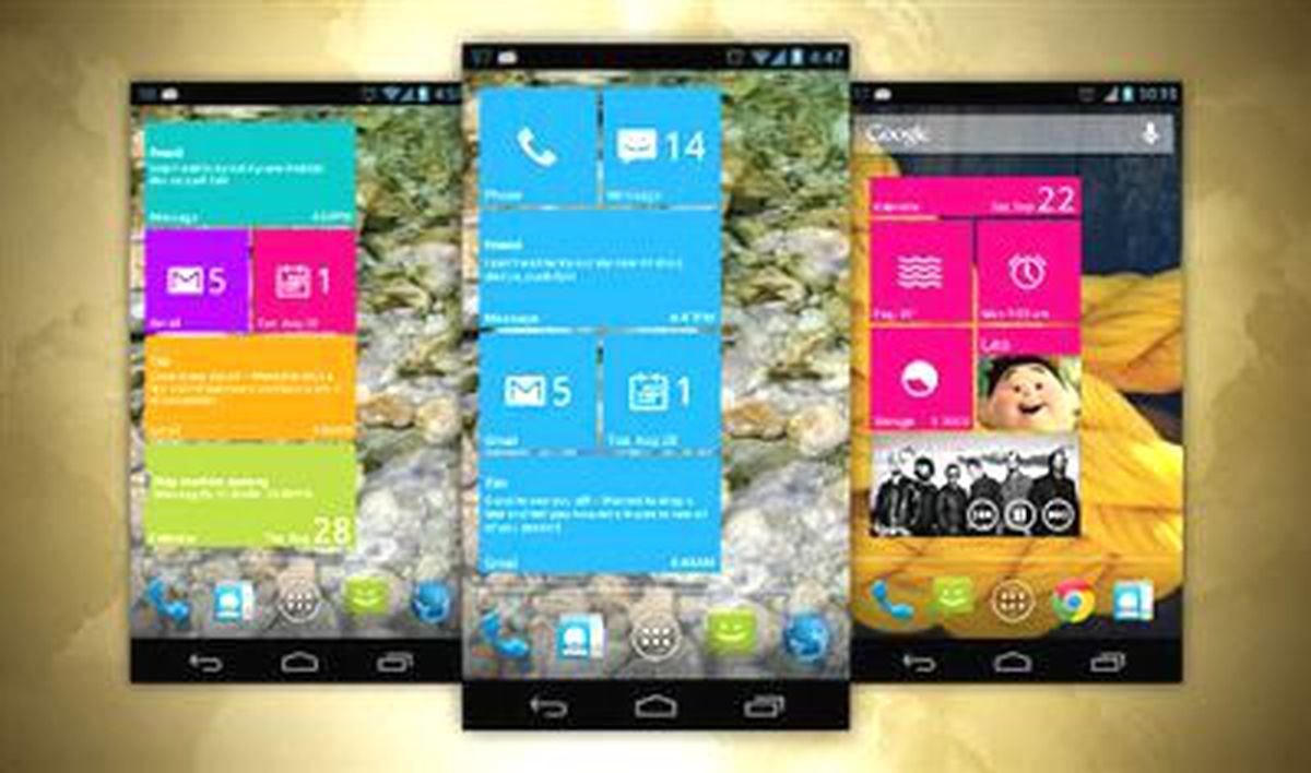 Windows Görünümlü Android!