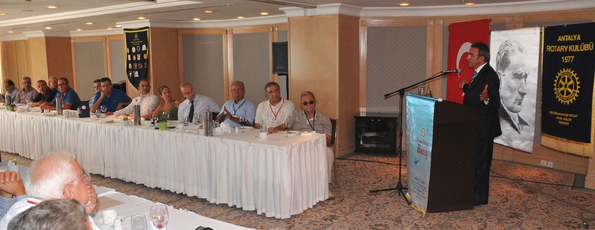 Atso Başkanı Budak, Antalya Rotary\'nin Konuğu Oldu