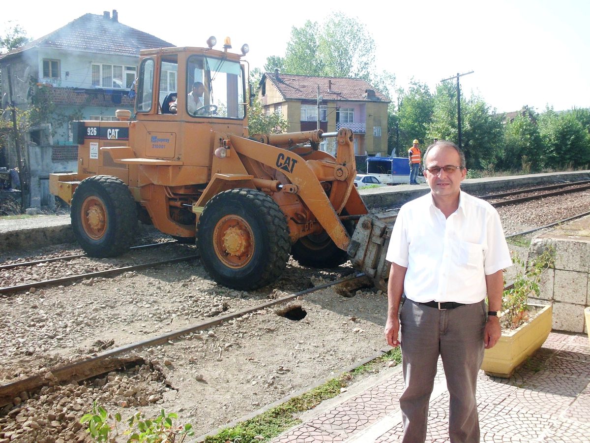 Demiryolu Yenileme Çalışmaları Başladı