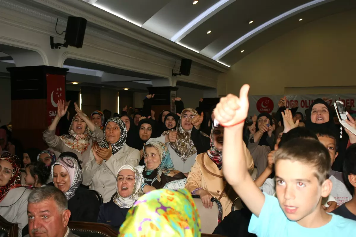 Fatih Erbakan Düzce\'de