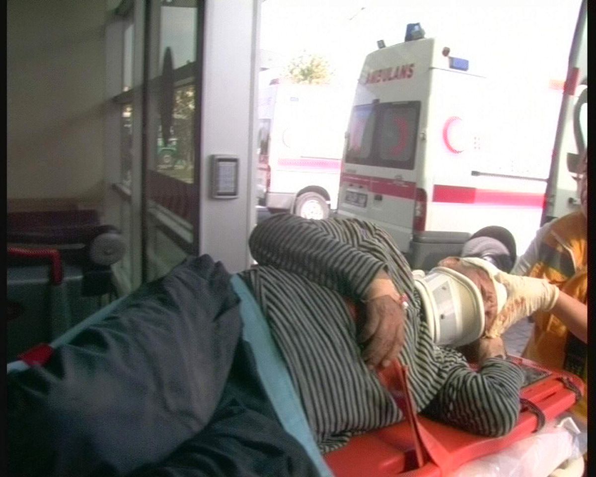 Kayseri\'de Trafik Kazası: 1yaralı