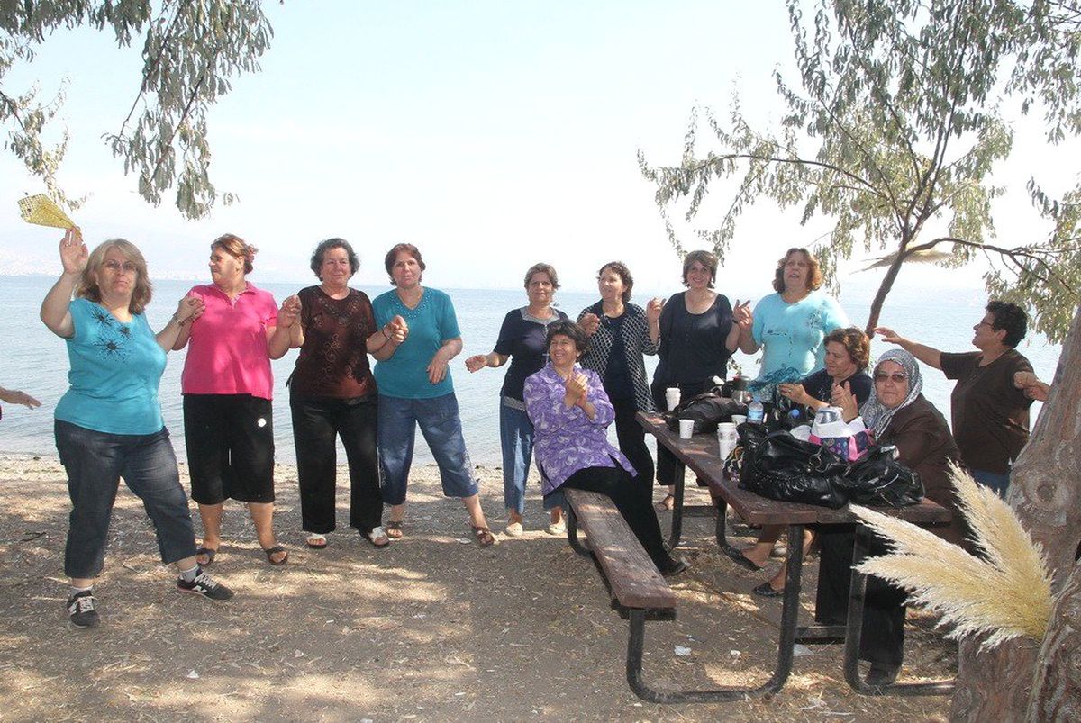 Konaklı Kadınların Deniz Keyfi Bitti, Piknik Sezonu Başladı