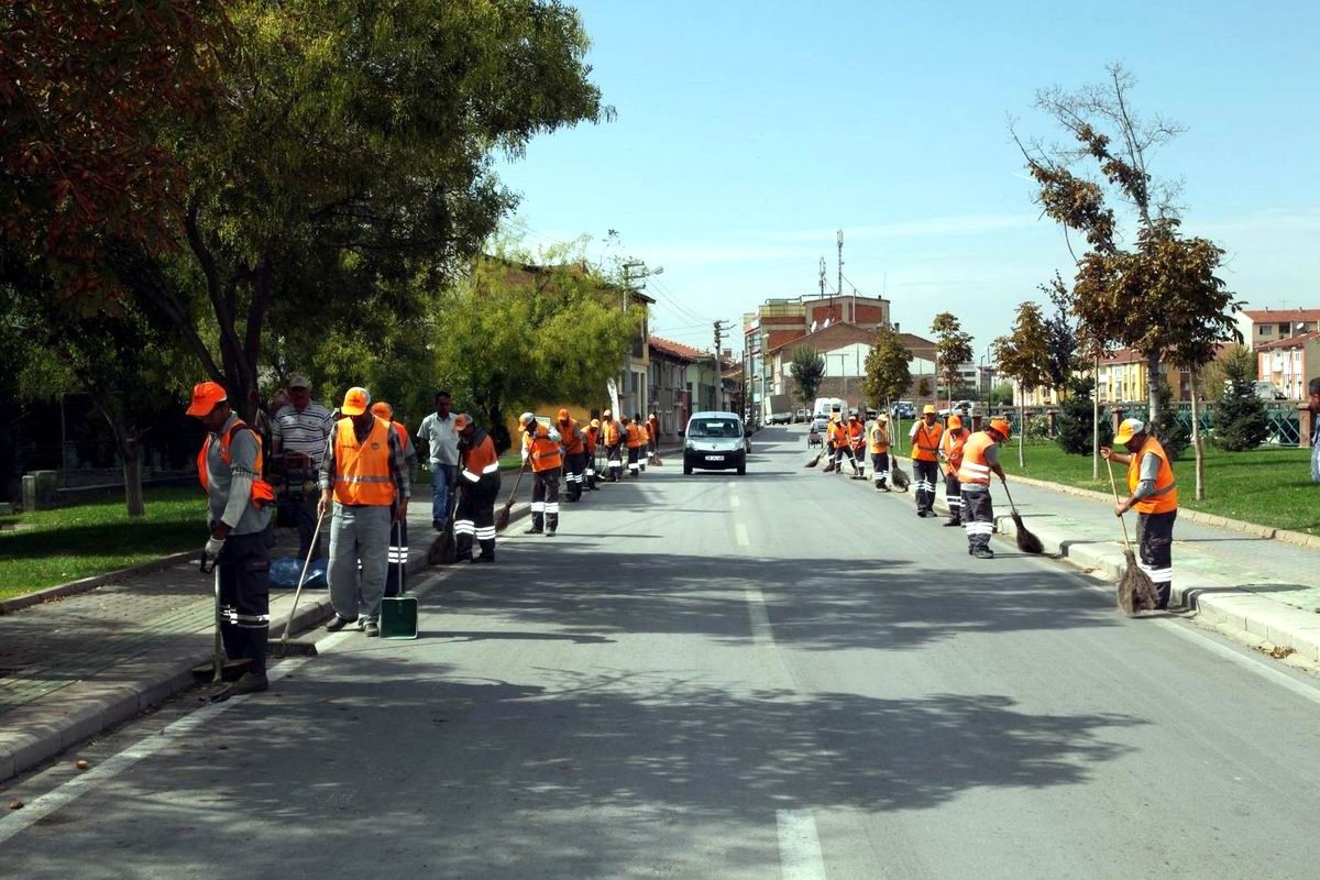 Odunpazarı\'nda 7 Gün 24 Saat Temiz Çevre