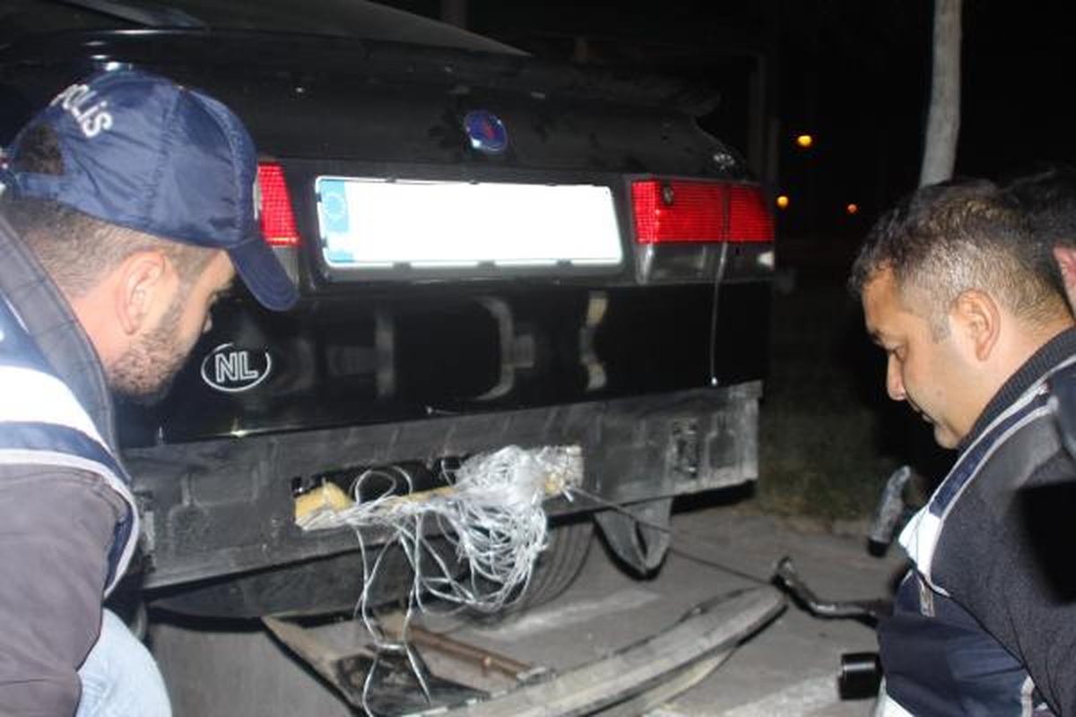 Bulgar Plakalı Otomobilde 33 Kilo Eroin