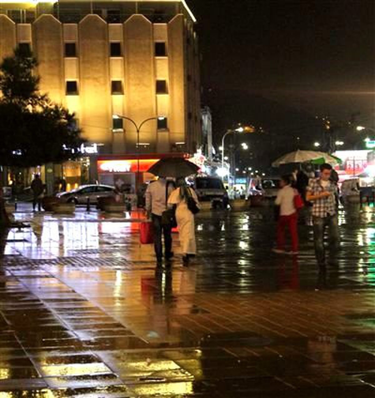 Bursa\'da Yağmur