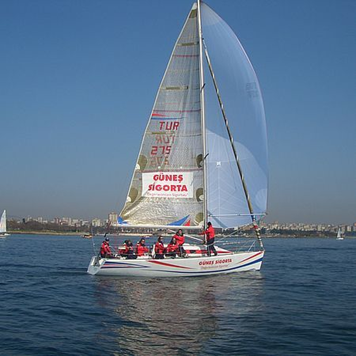 Güneş Sigorta Yelken Takımı 2012 Tayk Trofesi Şampiyonu
