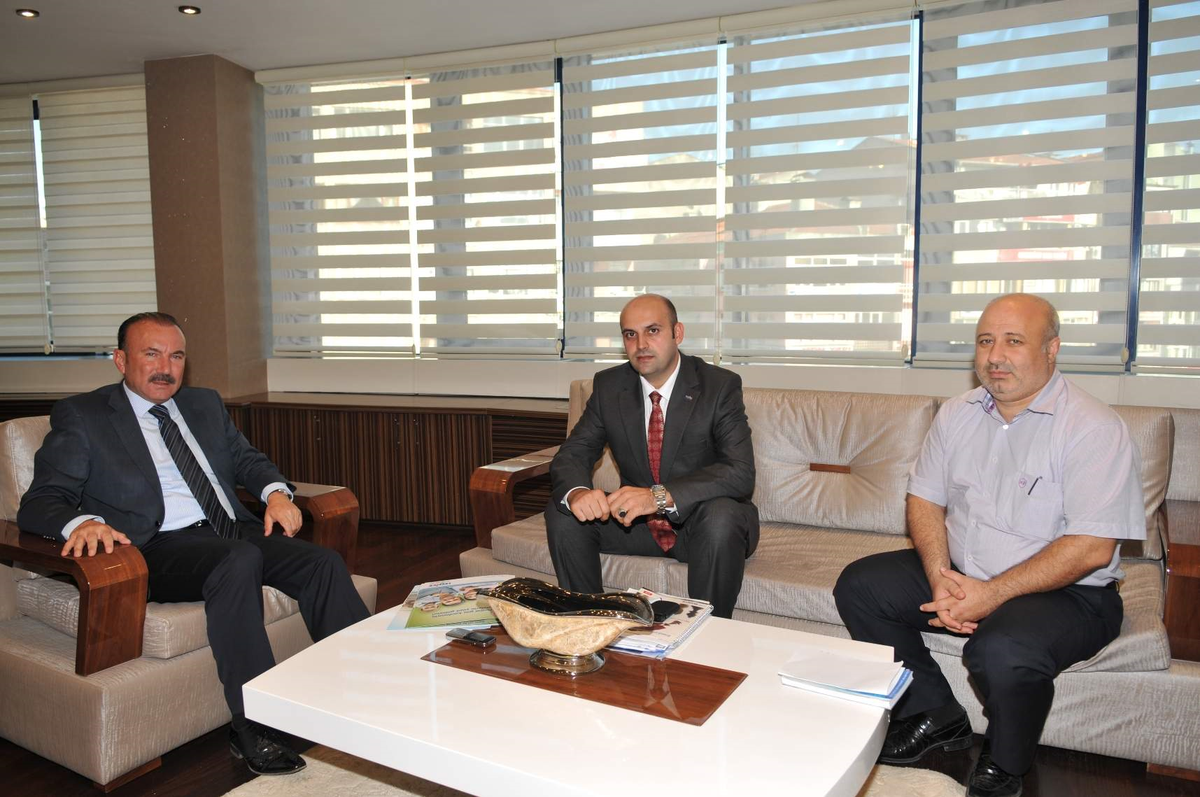 İzgaz\'dan Doğan\'a Bilgilendirme Ziyareti