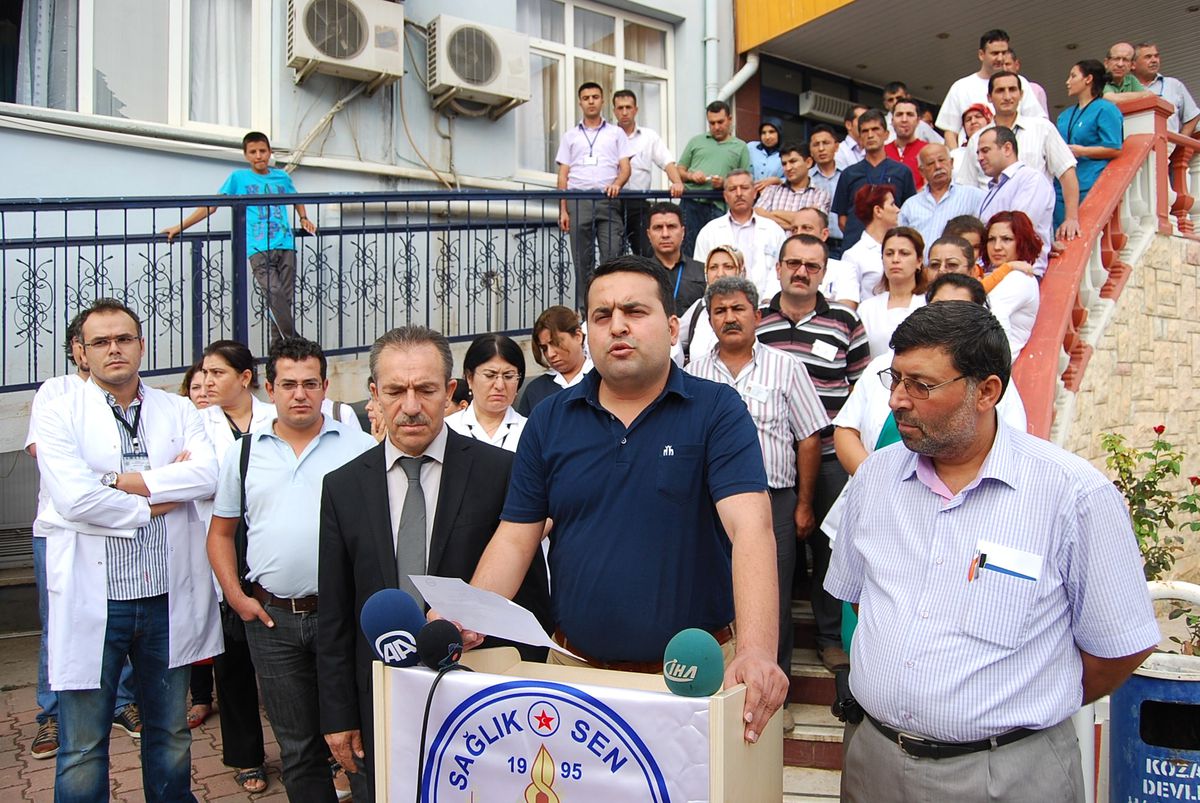 Kadın Doktorun Darp Edilmesine Tepki