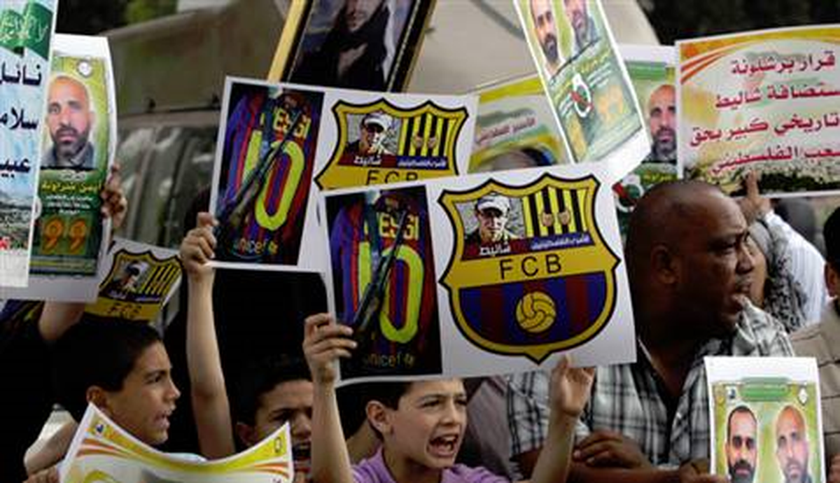 Kudüs\'te El- Clasico Protestosu