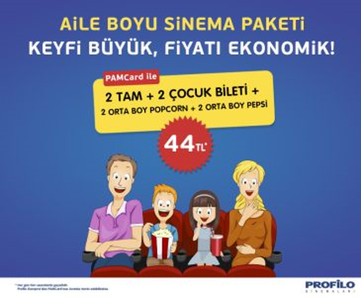PamCard'lıların Sinema Keyfi Bir Başka!