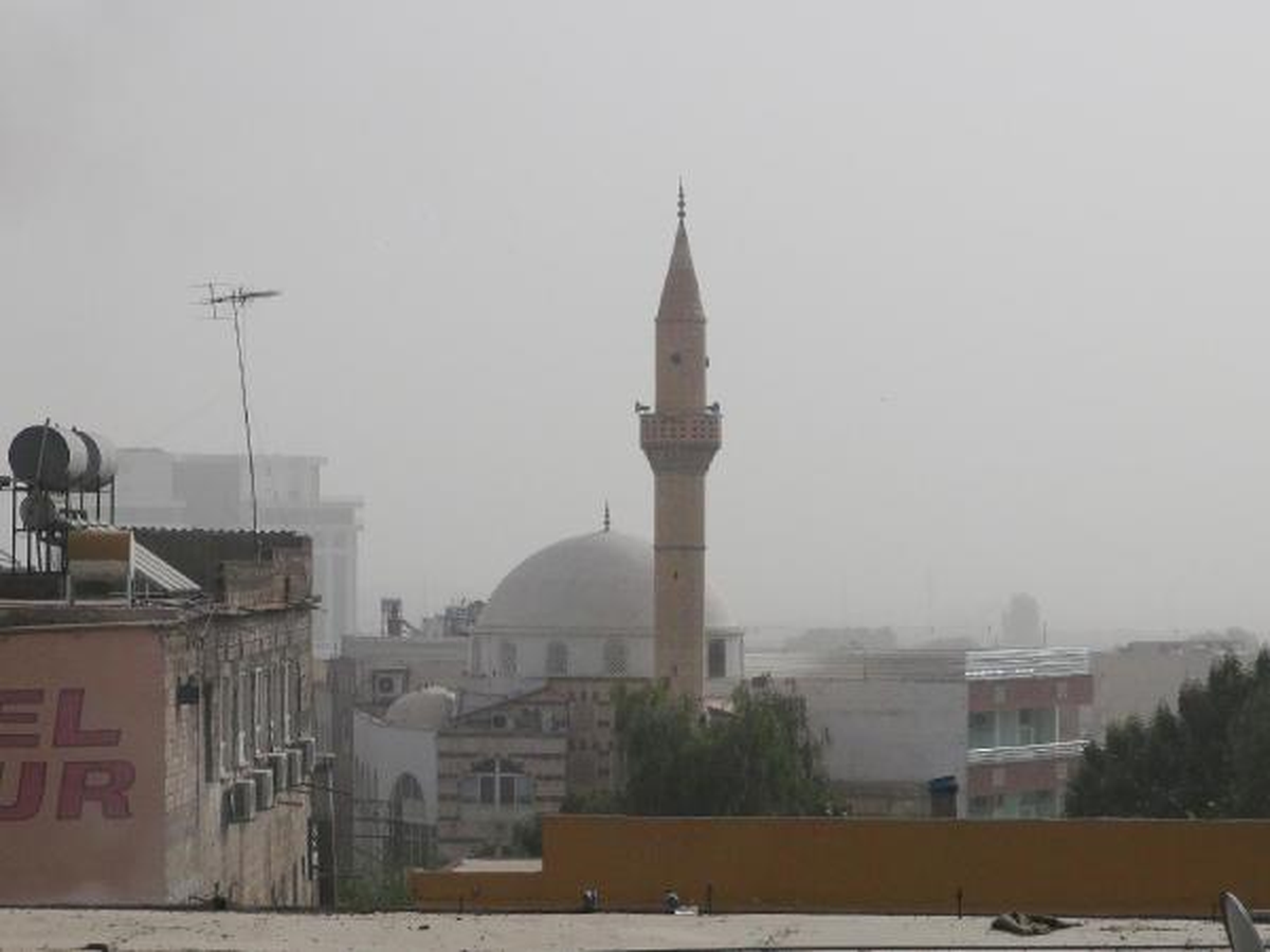Şanlıurfa\'yı Toz Bulutu Sardı