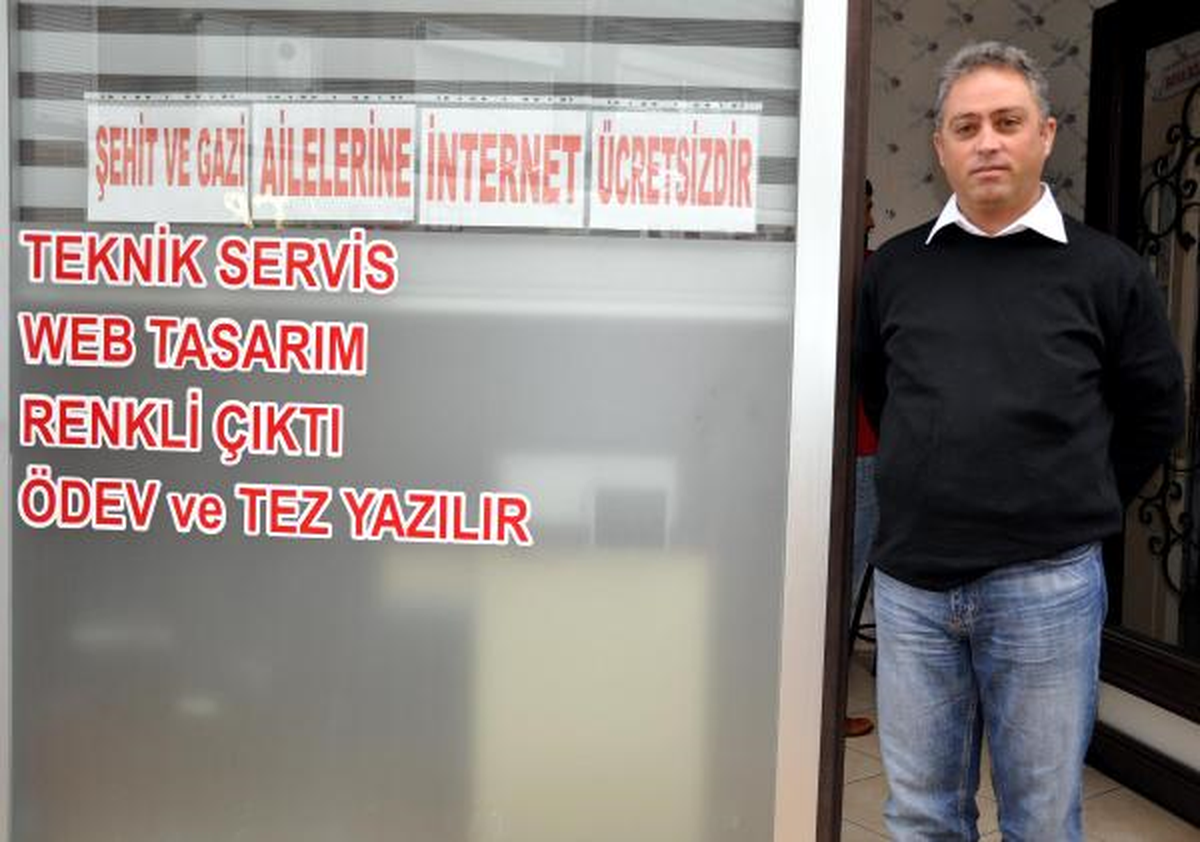 Şehit Aileleri ve Gazilere Ücretsiz İnternet Hizmeti