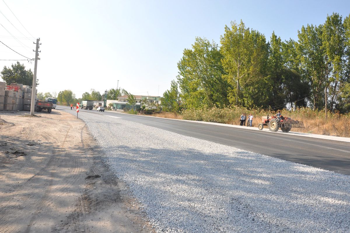 Soma-Turgutalp Karayolu Asfaltlandı