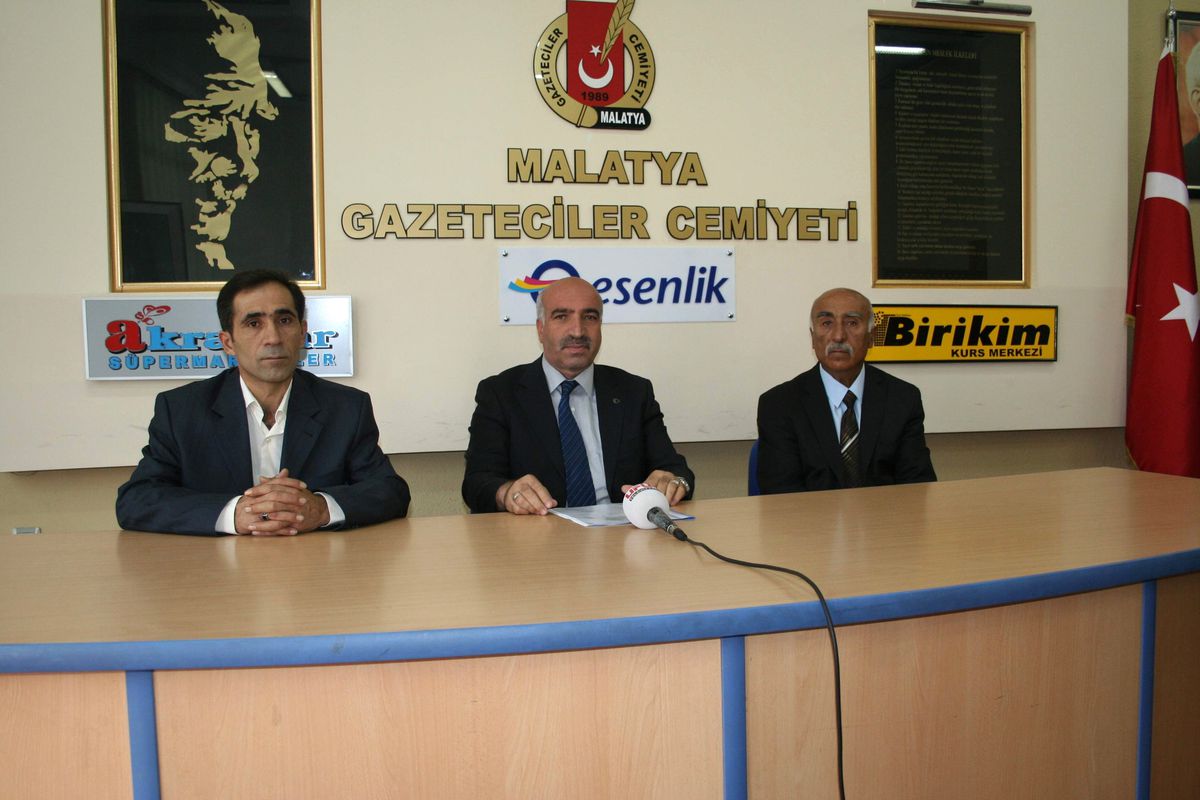 Ülkücü İşçiler Derneği Malatya Şube Başkanı Vahap Murat Açıklaması