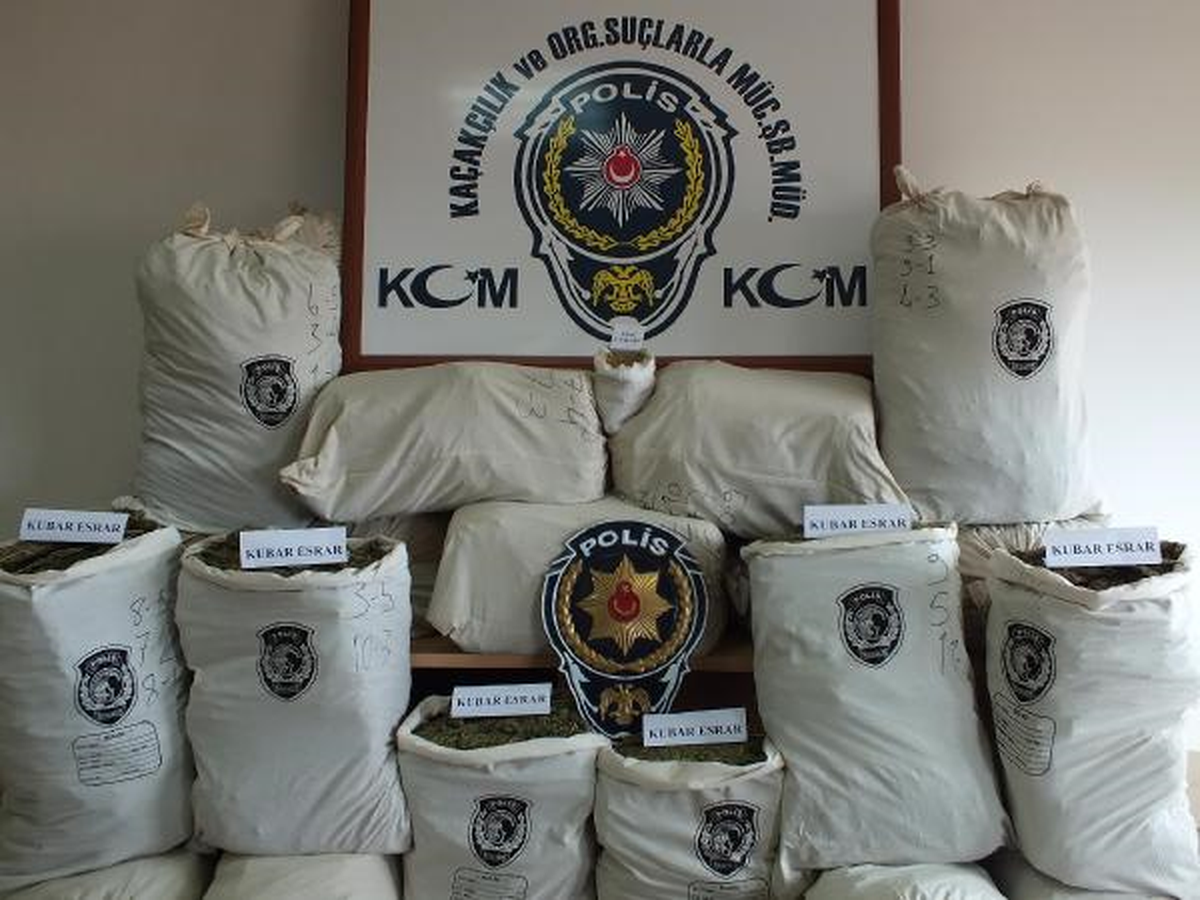 Yozgat\'ta 343 Kilo Esrar Ele Geçirildi