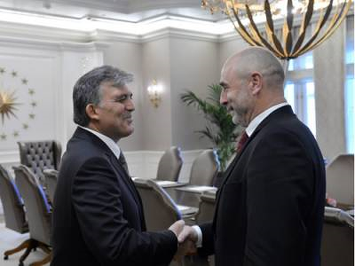 Cumhurbaşkanı Gül, Norveç Parlamento Başkanı Andersen\'i Kabul Etti