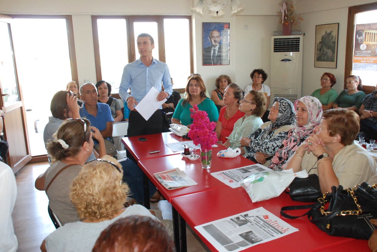Didim CHP Akbük\'te Referanduma Gidiyor