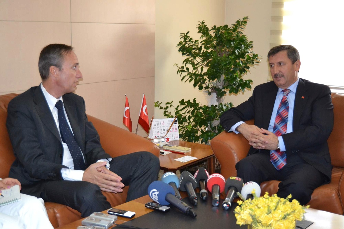 Dünya Bankası Türkiye Direktöründen Vali Yılmaz\'a Ziyaret
