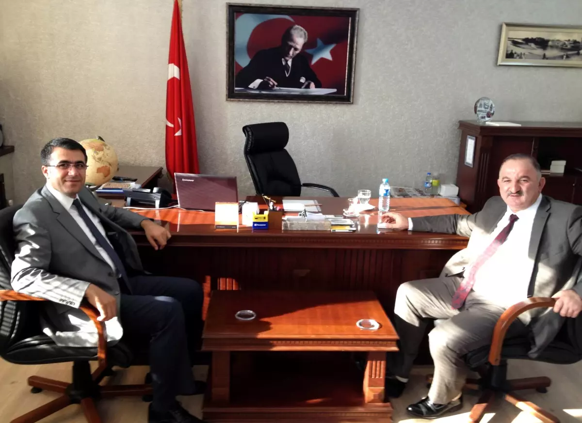 Erdinç'ten Yüreğir Kaymakamı Subaşı'ya Ziyaret