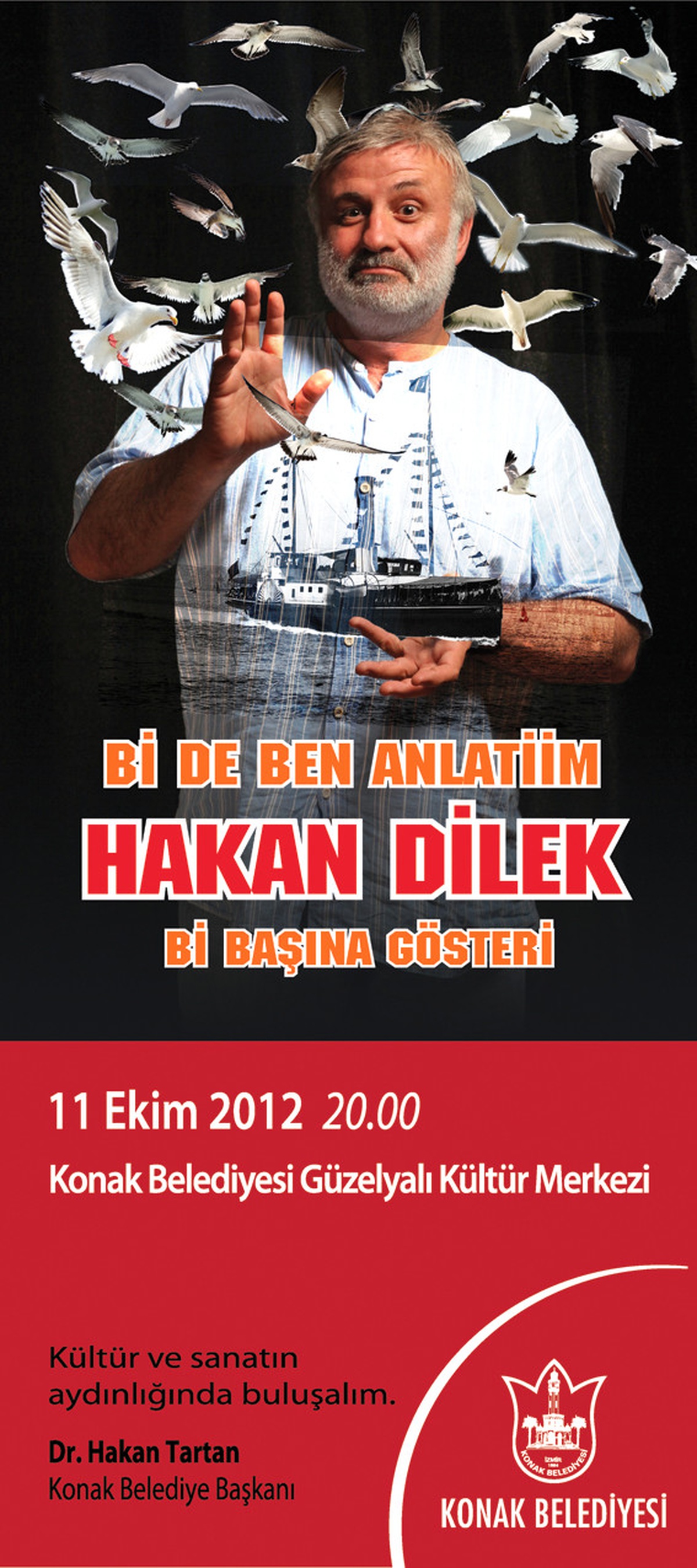 Hakan Dilek\'ten İzmirlilere Stand-Up Gösteri