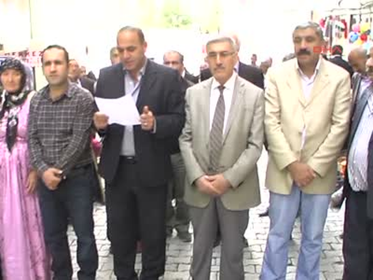 Hakkari\'de 9 Ekim Protestosu