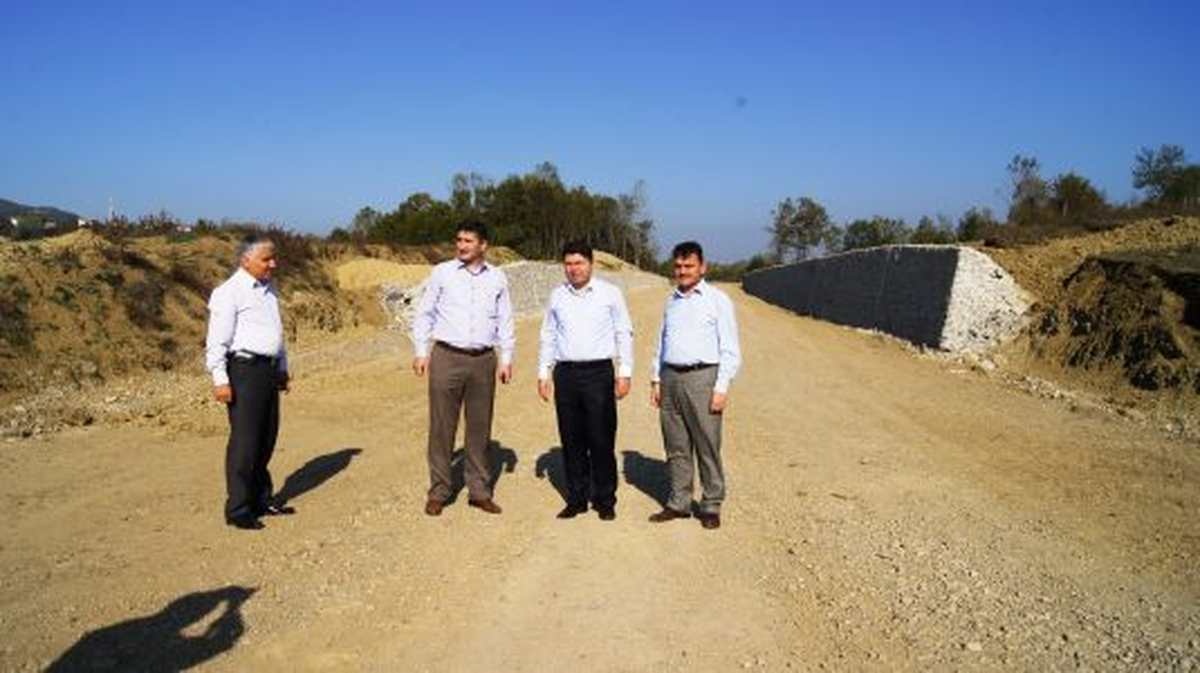 Kozcağız-Perşembe Yolu Çalışmalarında İnceleme