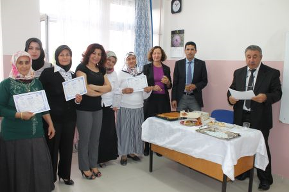 Kursiyerlerin Sertifikaları Verildi