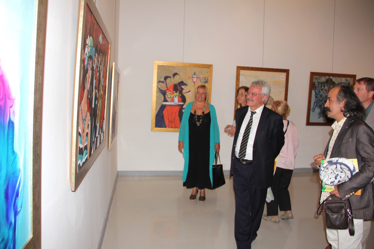 "Sanat Hayattır"Sergisi Çağdaş Sanatlar Merkezi\'nde