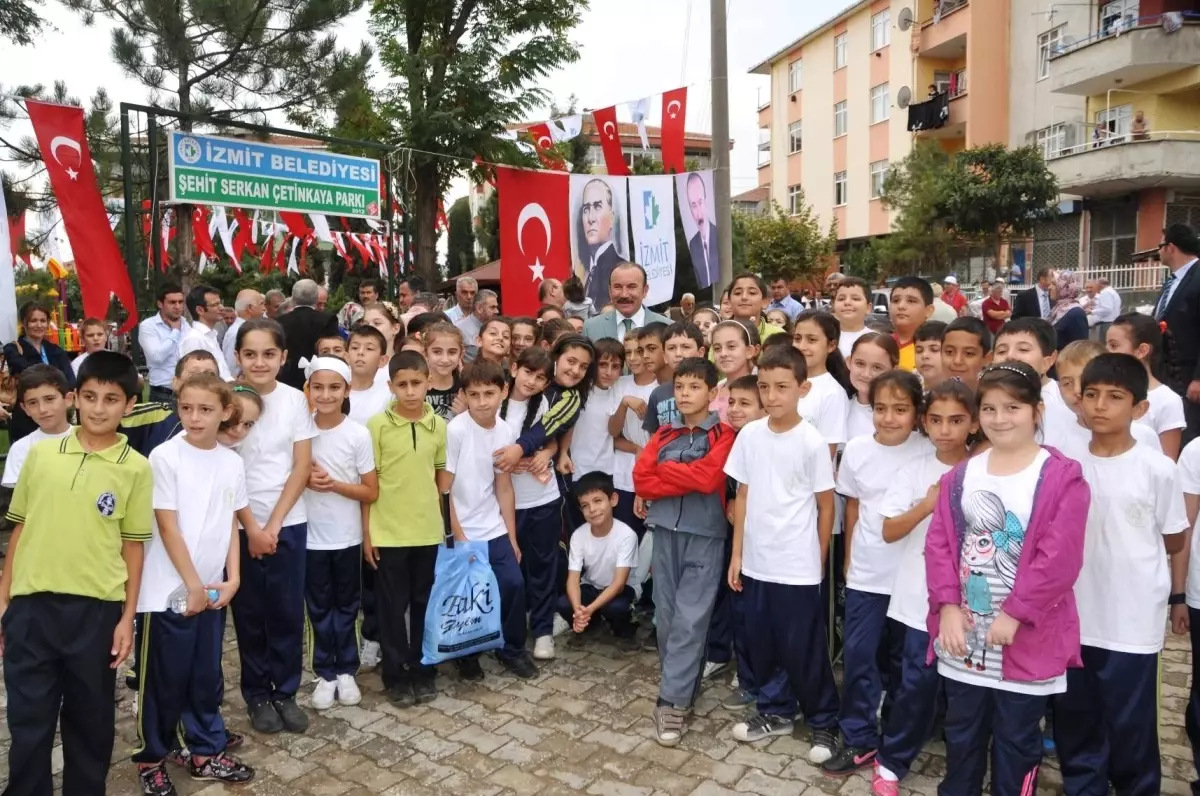 Şehit Serkan Çetinkaya Parkı Yeniden Düzenlendi