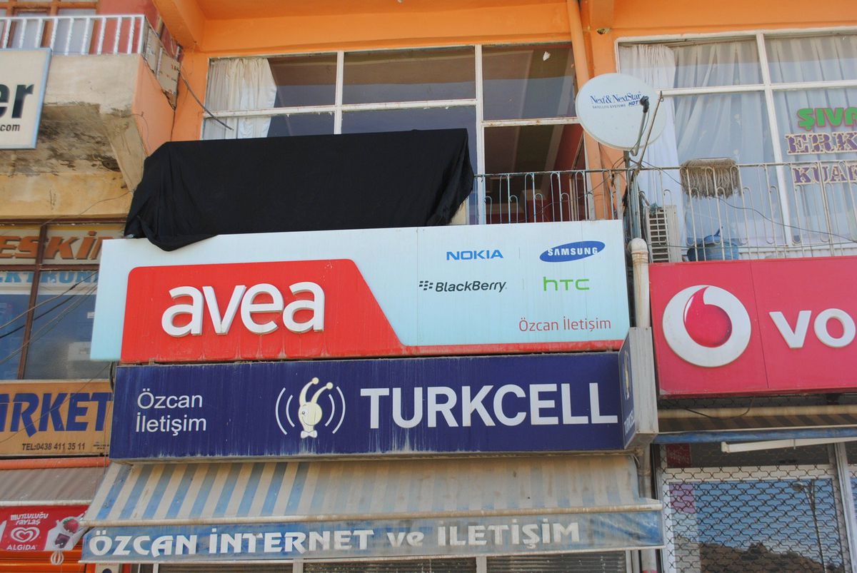 Şemdinli\'de 9 Ekim Protestosu