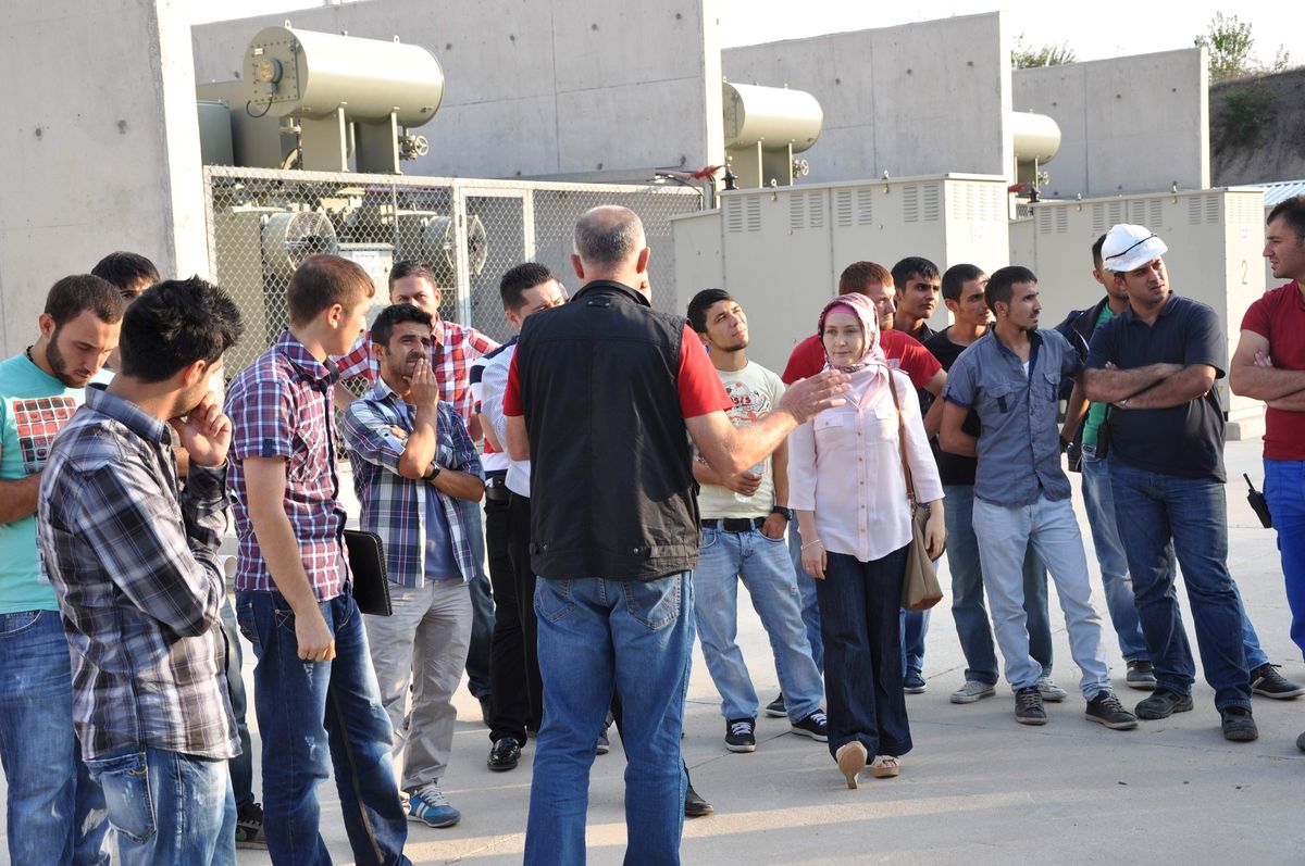 Teknik Bilimler Myo Öğrencilerinden Hes\'e Teknik Gezi