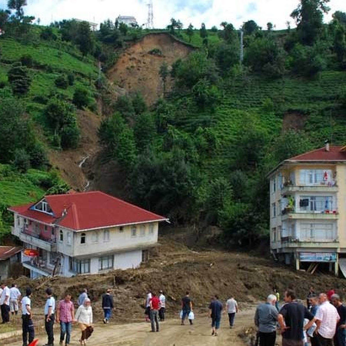 Trabzon\'da Heyelan