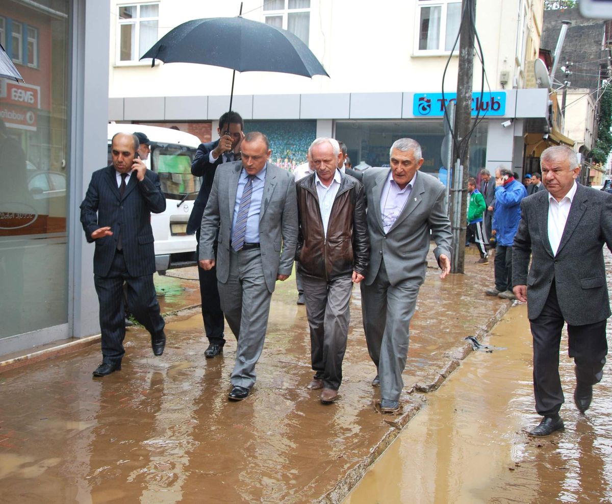 Trabzon\'da Şiddetli Yağış