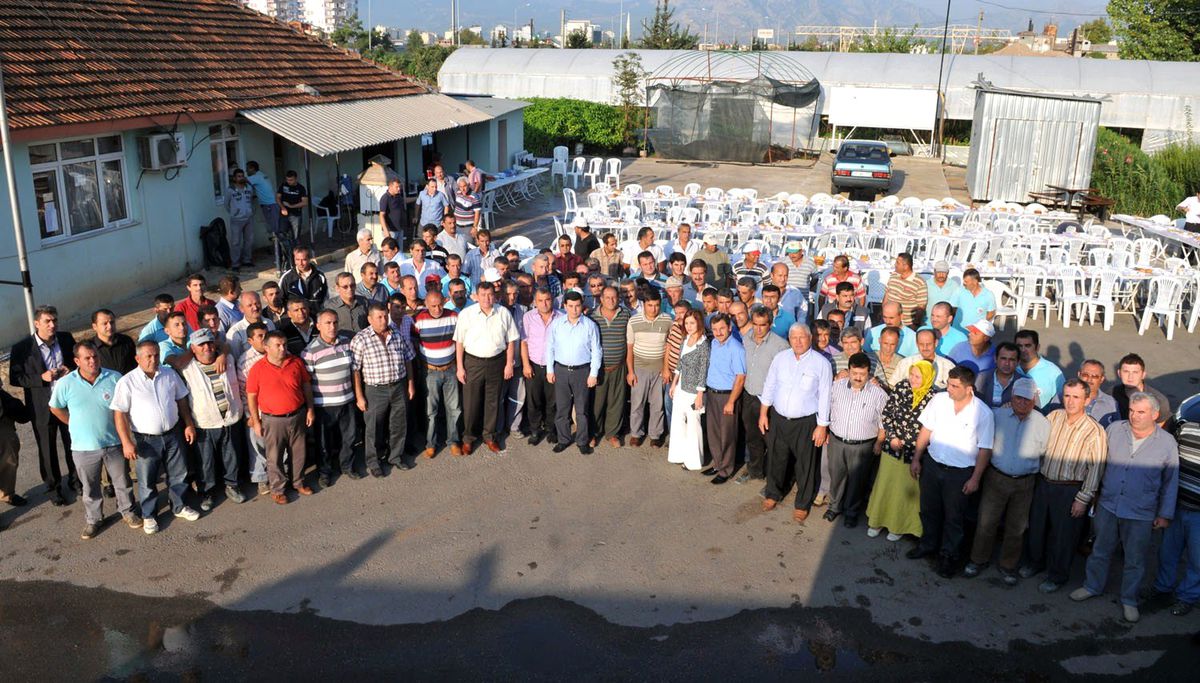 Tütüncü Park ve Bahçeler Müdürlüğü Personeli ile Bir Araya Geldi