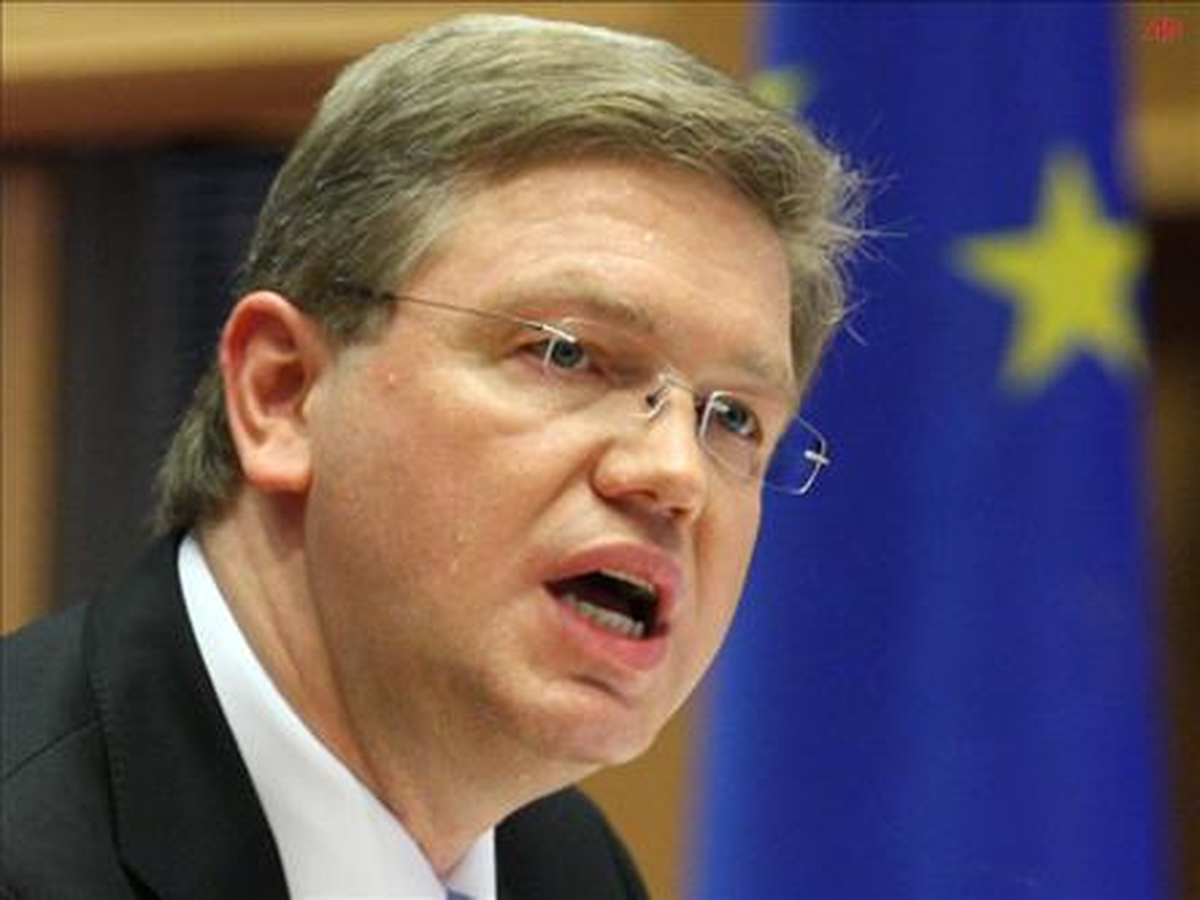 AB Genişleme Komiseri Füle Türkiye\'nin Katılım Müzakerelerini Engelleyen Ülkeleri Uyardı Açıklaması