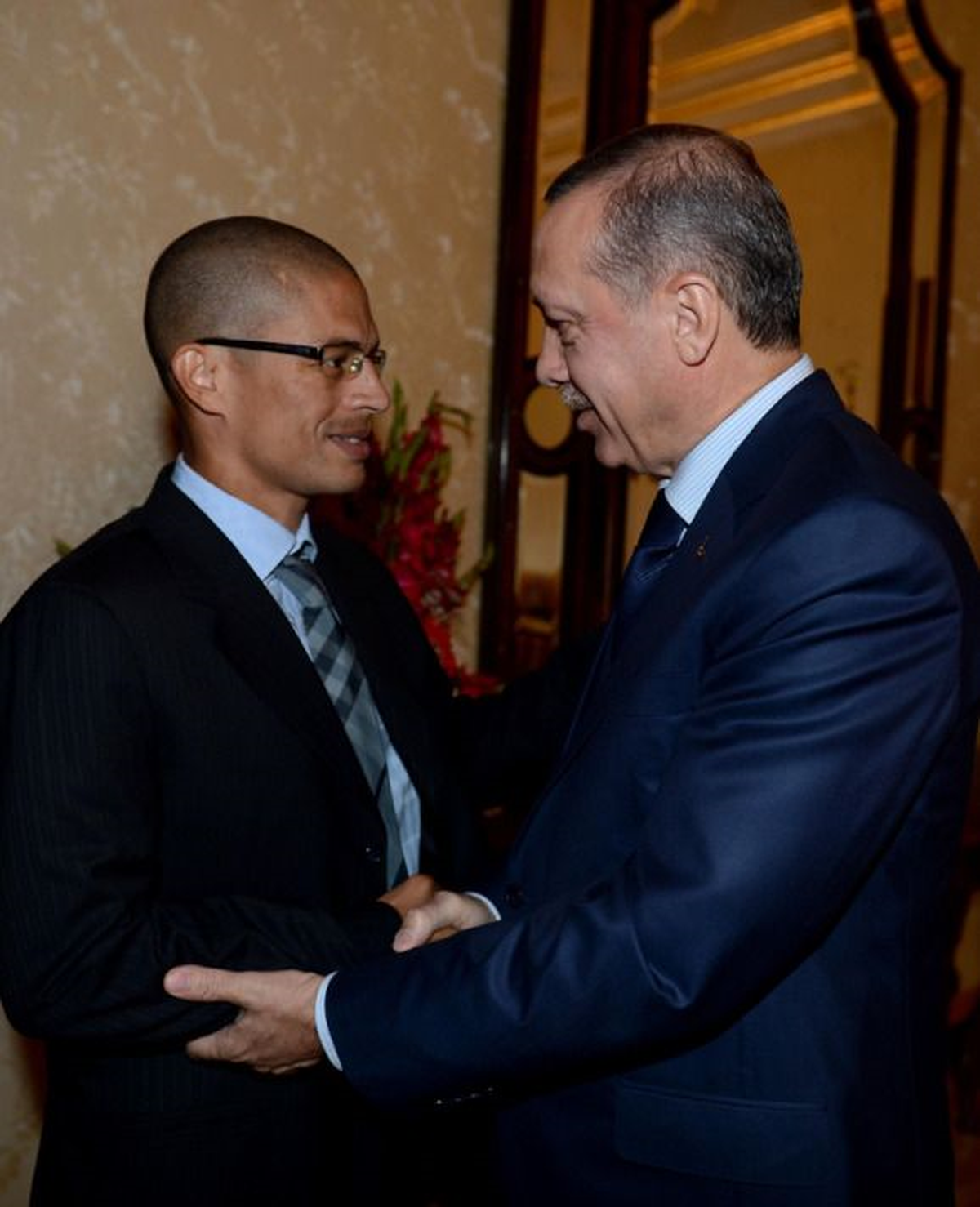 Alex de Souza Başbakan Erdoğan ile Görüşüyor